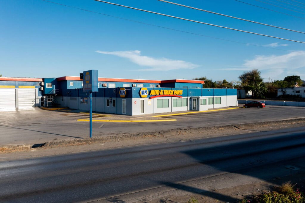 NAPA Curaçao branch in Caracasbaai